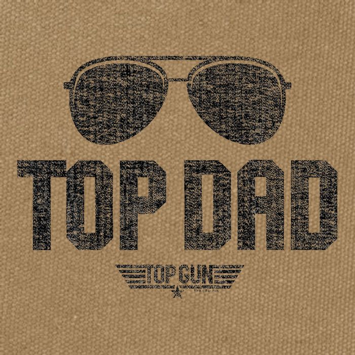 Top Dad Cotton Canvas Backpack