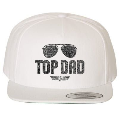 Top Dad Wool Snapback Cap