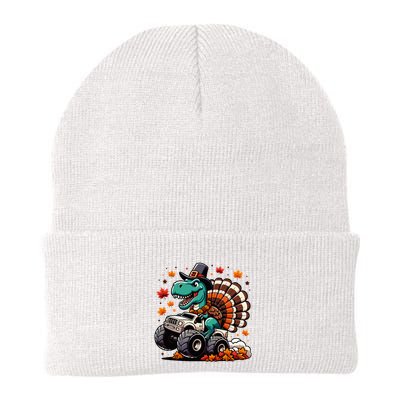 Thanksgiving Dinosaur T Rex Fall Truck Beanie
