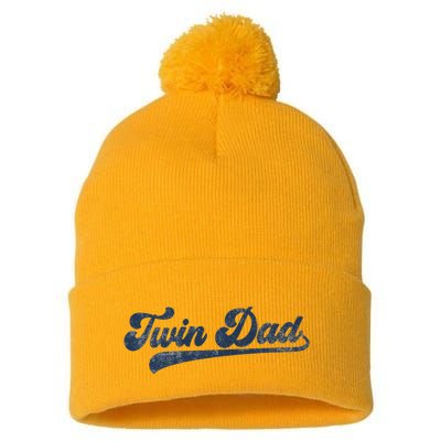 Twin Dad Pom Pom 12in Knit Beanie