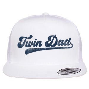 Twin Dad Flat Bill Trucker Hat