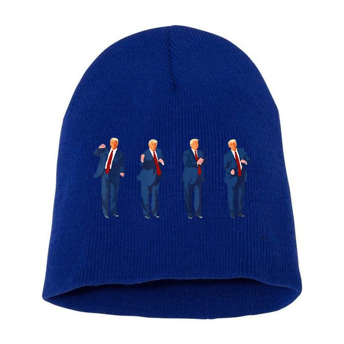 Trump Dance Short Acrylic Beanie