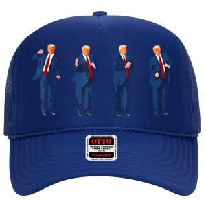 Trump Dance High Crown Mesh Back Trucker Hat