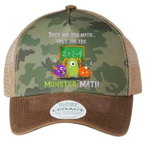 They Did The Math They Did The Monster Math Funny Legacy Tie Dye Trucker Hat