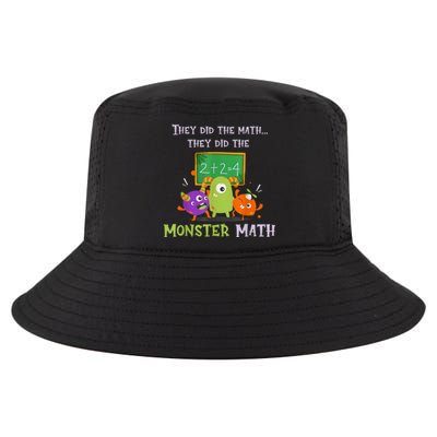 They Did The Math They Did The Monster Math Funny Cool Comfort Performance Bucket Hat