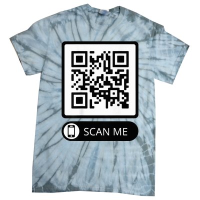 Trump Dance Troll Qr Funny President Trump Dance Code Back Tie-Dye T-Shirt