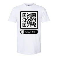 Trump Dance Troll Qr Funny President Trump Dance Code Back Softstyle CVC T-Shirt