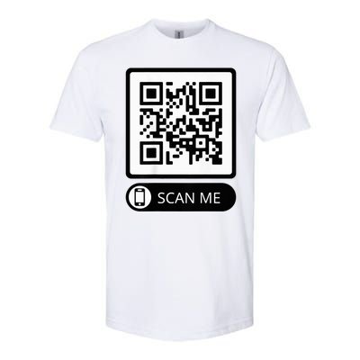 Trump Dance Troll Qr Funny President Trump Dance Code Back Softstyle CVC T-Shirt