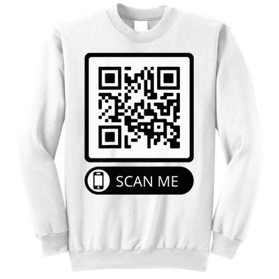 Trump Dance Troll Qr Funny President Trump Dance Code Back Sweatshirt