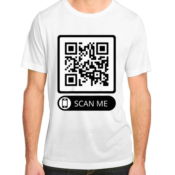 Trump Dance Troll Qr Funny President Trump Dance Code Back Adult ChromaSoft Performance T-Shirt