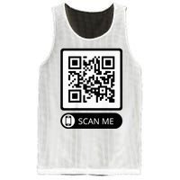 Trump Dance Troll Qr Funny President Trump Dance Code Back Mesh Reversible Basketball Jersey Tank