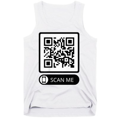 Trump Dance Troll Qr Funny President Trump Dance Code Back Tank Top