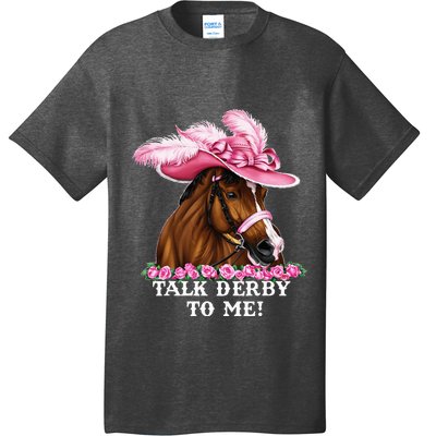 Talk Derby To Me Funny Horse Racing Lover On Derby Day T-Shirt