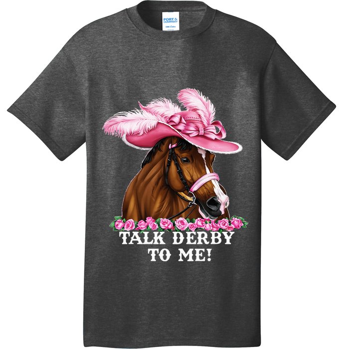 Talk Derby To Me Funny Horse Racing Lover On Derby Day T-Shirt