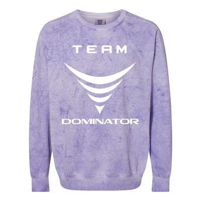 Team Dominator Colorblast Crewneck Sweatshirt