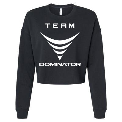 Team Dominator Cropped Pullover Crew
