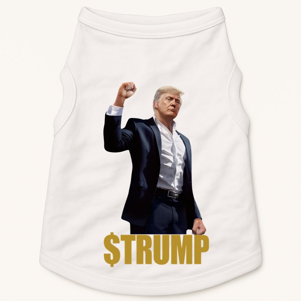 $Trump Donald Trump Meme Coin Crypto Doggie Tank