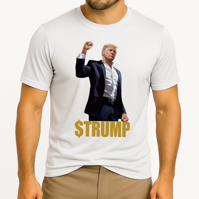 $Trump Donald Trump Meme Coin Crypto Performance Shirt