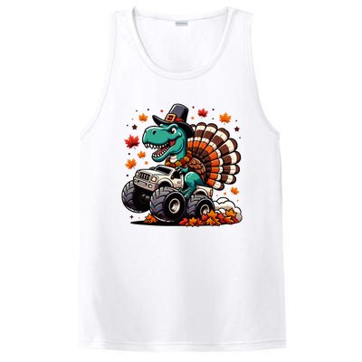 Thanksgiving Dinosaur T Rex Fall Truck PosiCharge Competitor Tank