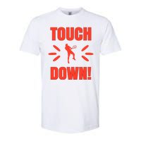 Touch Down Tennis Player Softstyle® CVC T-Shirt