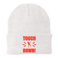 Touch Down Tennis Player Knit Cap Winter Beanie