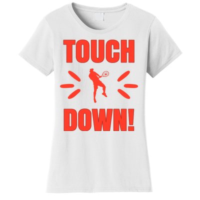 Touch Down Tennis Player Women's T-Shirt