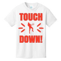 Touch Down Tennis Player Kids T-Shirt