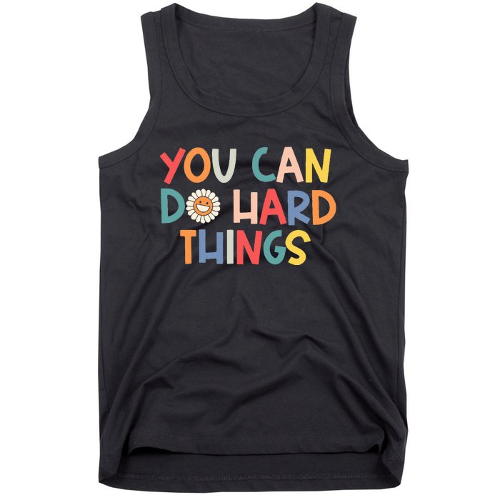 Test Day Teacher You Can Do Hard Things Tank Top