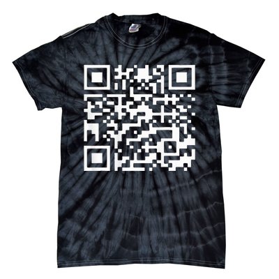 Trump Dance Troll Qr Funny President Trump Dance Code Back Tie-Dye T-Shirt