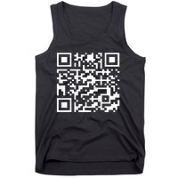 Trump Dance Troll Qr Funny President Trump Dance Code Back Tank Top