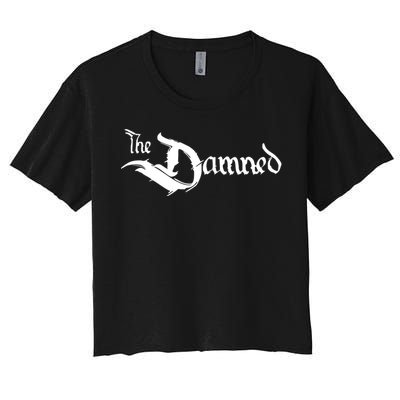 The Damned Women's Crop Top Tee