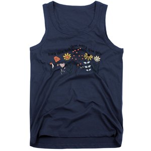 Teacher Day Teach Them Love Them Watch The Grow Flower Tank Top