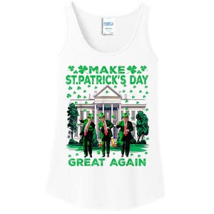 Trump Dance Trump 2024 Make St Patricks Day Great Again Ladies Essential Tank