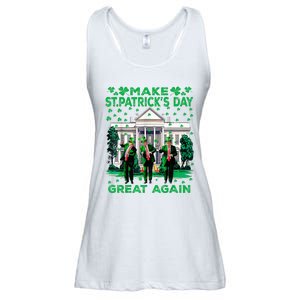 Trump Dance Trump 2024 Make St Patricks Day Great Again Ladies Essential Flowy Tank