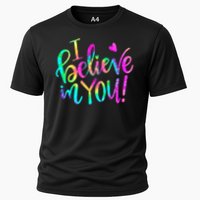 Test Day Teach.er I Believe In You Testing Day Tie Dye Performance Shirt
