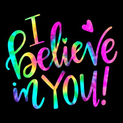 Test Day Teach.er I Believe In You Testing Day Tie Dye T-Shirt