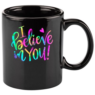 Test Day Teach.er I Believe In You Testing Day Tie Dye 11oz C Handle Ceramic Mug