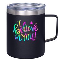 Test Day Teach.er I Believe In You Testing Day Tie Dye 12oz Stainless Steel Coffee Mug