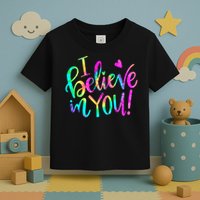 Test Day Teach.er I Believe In You Testing Day Tie Dye Toddler T-Shirt