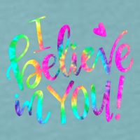 Test Day Teach.er I Believe In You Testing Day Tie Dye Sueded Cloud Jersey T-Shirt