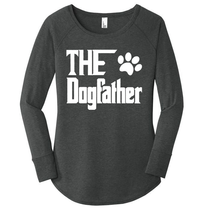 The Dogfather Women's Perfect Tri Tunic Long Sleeve Shirt