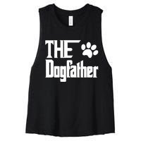 The Dogfather Women's Racerback Cropped Tank