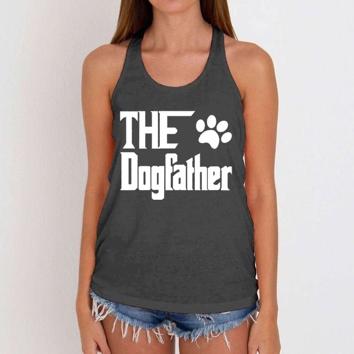 The Dogfather Women's Knotted Racerback Tank