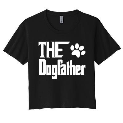 The Dogfather Women's Crop Top Tee