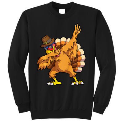 Thanksgiving Dabbing Turkey Day Sweatshirt