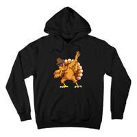 Thanksgiving Dabbing Turkey Day Tall Hoodie