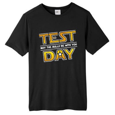 Test Day Testing May The Skills Be With You School Tall Fusion ChromaSoft Performance T-Shirt