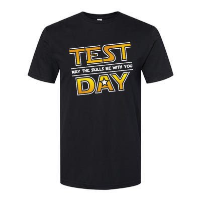 Test Day Testing May The Skills Be With You School Softstyle CVC T-Shirt