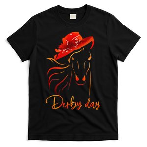 Talk Derby To Mebig Hat Cool Derby Day Horse Lover T-Shirt