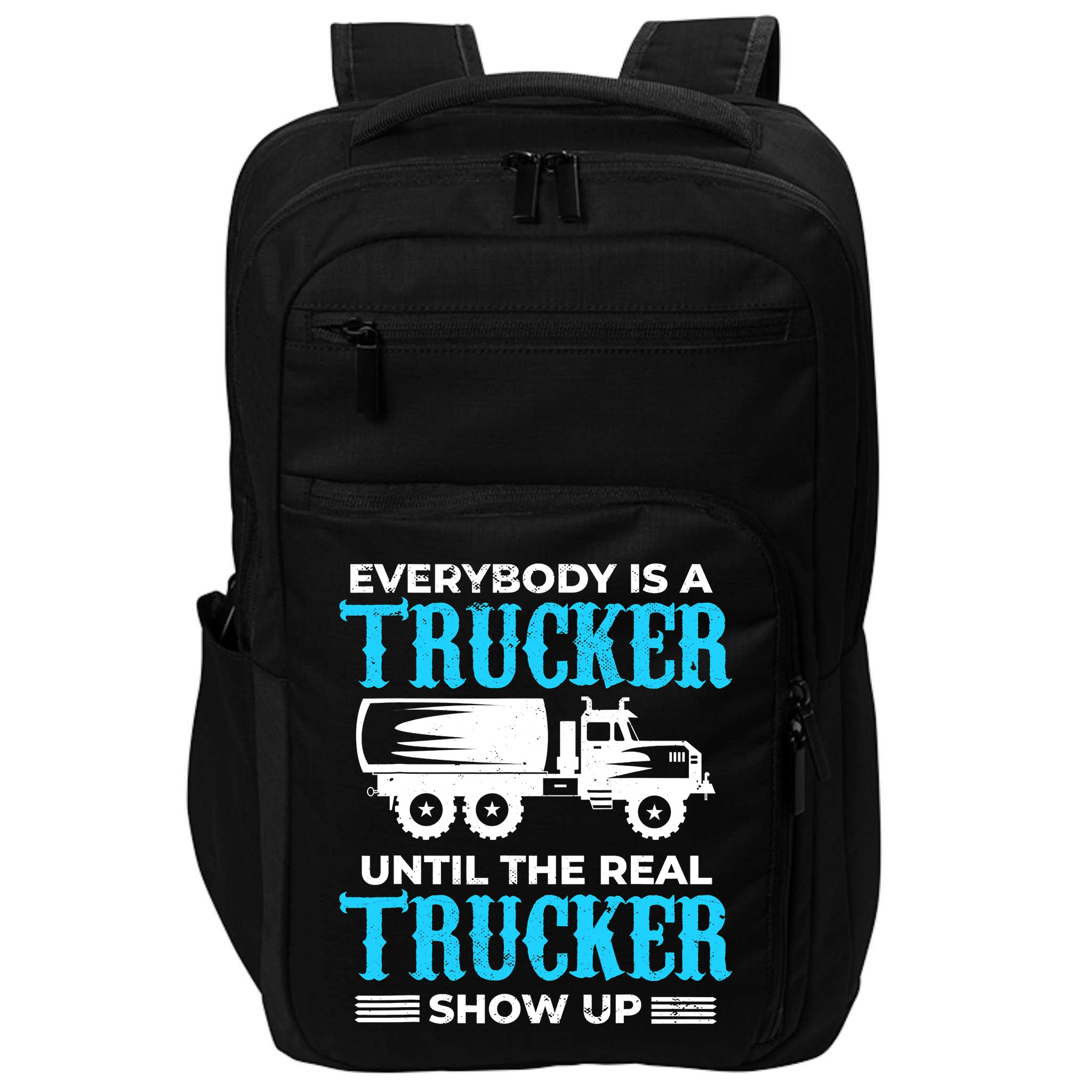 Truck Driver Truck Driver Dumper Driver Professional Driver Tipper Impact Tech Backpack